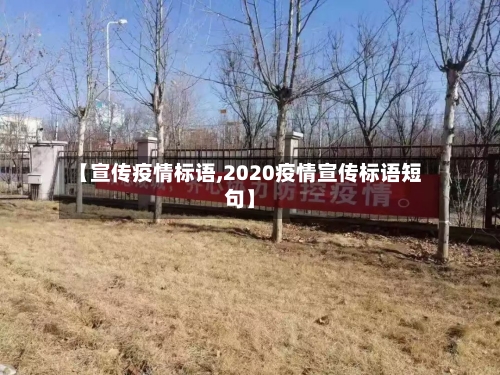 【宣传疫情标语,2020疫情宣传标语短句】