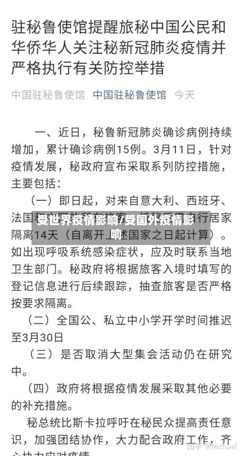 受世界疫情影响/受国外疫情影响-第2张图片