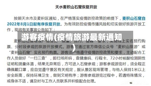 游客疫情(疫情旅游最新通知)