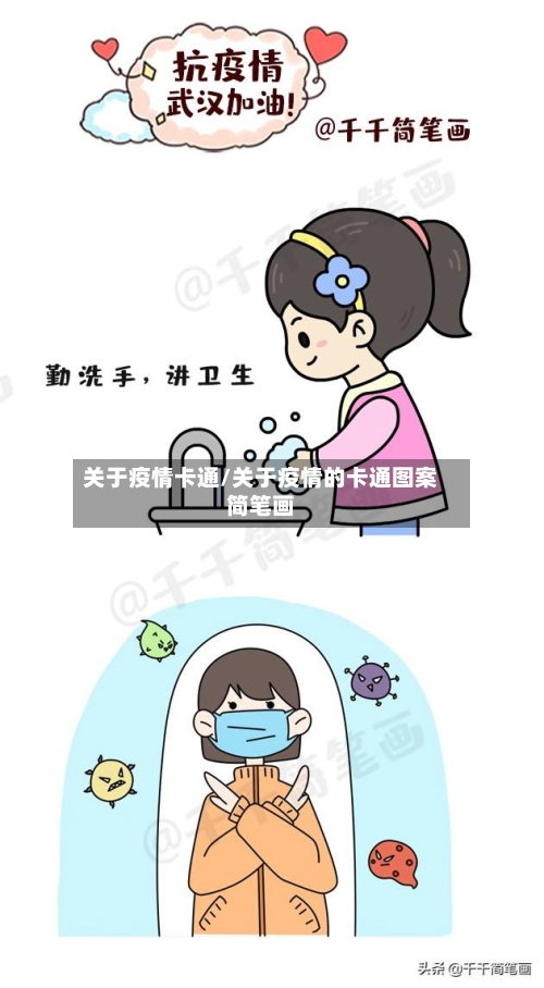 关于疫情卡通/关于疫情的卡通图案简笔画-第3张图片