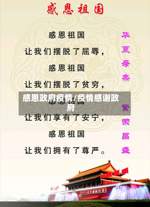 感恩政府疫情/疫情感谢政府