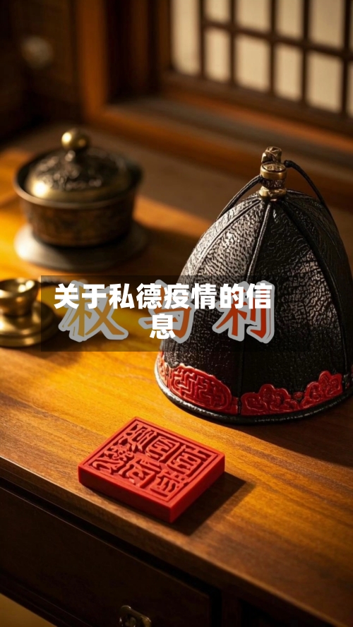 关于私德疫情的信息