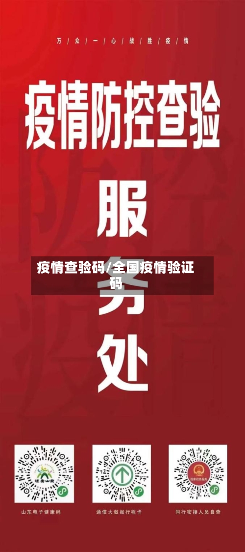疫情查验码/全国疫情验证码