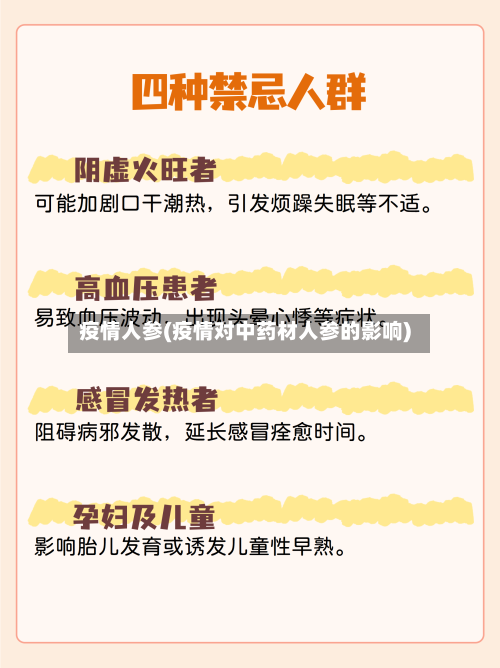 疫情人参(疫情对中药材人参的影响)-第2张图片