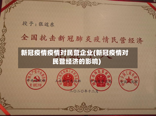 新冠疫情疫情对民营企业(新冠疫情对民营经济的影响)