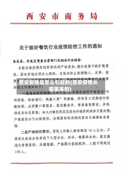 西安疫情是怎么引起的(西安疫情从哪里来的)