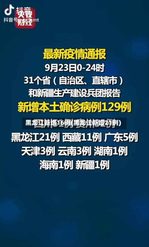 黑龙江新增16例(黑龙江新增21例)-第2张图片