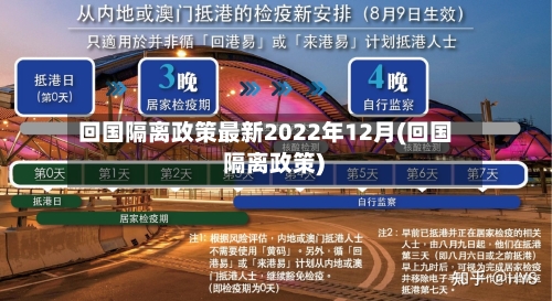 回国隔离政策最新2022年12月(回国 隔离政策)-第2张图片