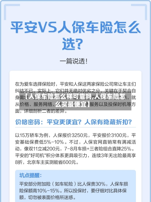 【人保车险怎么样可靠吗,人保车险怎么买最便宜】
