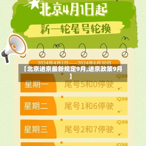 【北京进京最新规定9月,进京政策9月】
