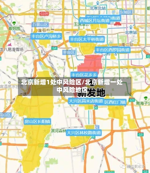 北京新增1处中风险区/北京新增一处中风险地区