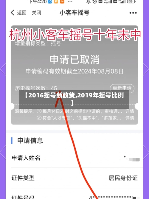 【2016摇号新政策,2019年摇号比例】
