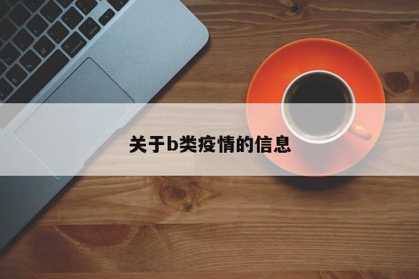 关于b类疫情的信息